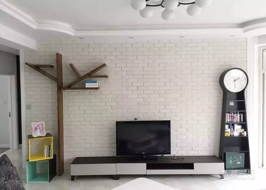 家里装文化墙能炫耀了 20张文化砖背景墙装修效果图